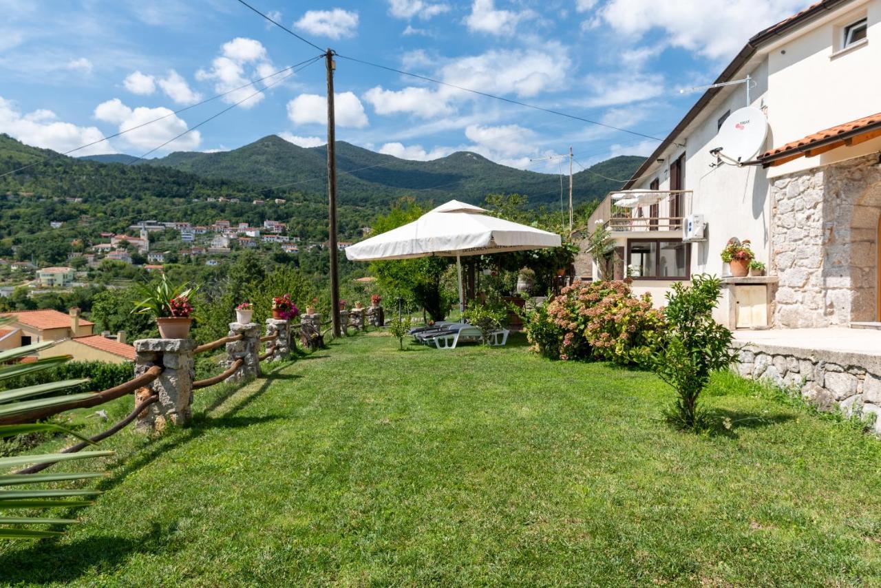 Veprinac Sea View Apartment With Garden Near Opatija מראה חיצוני תמונה