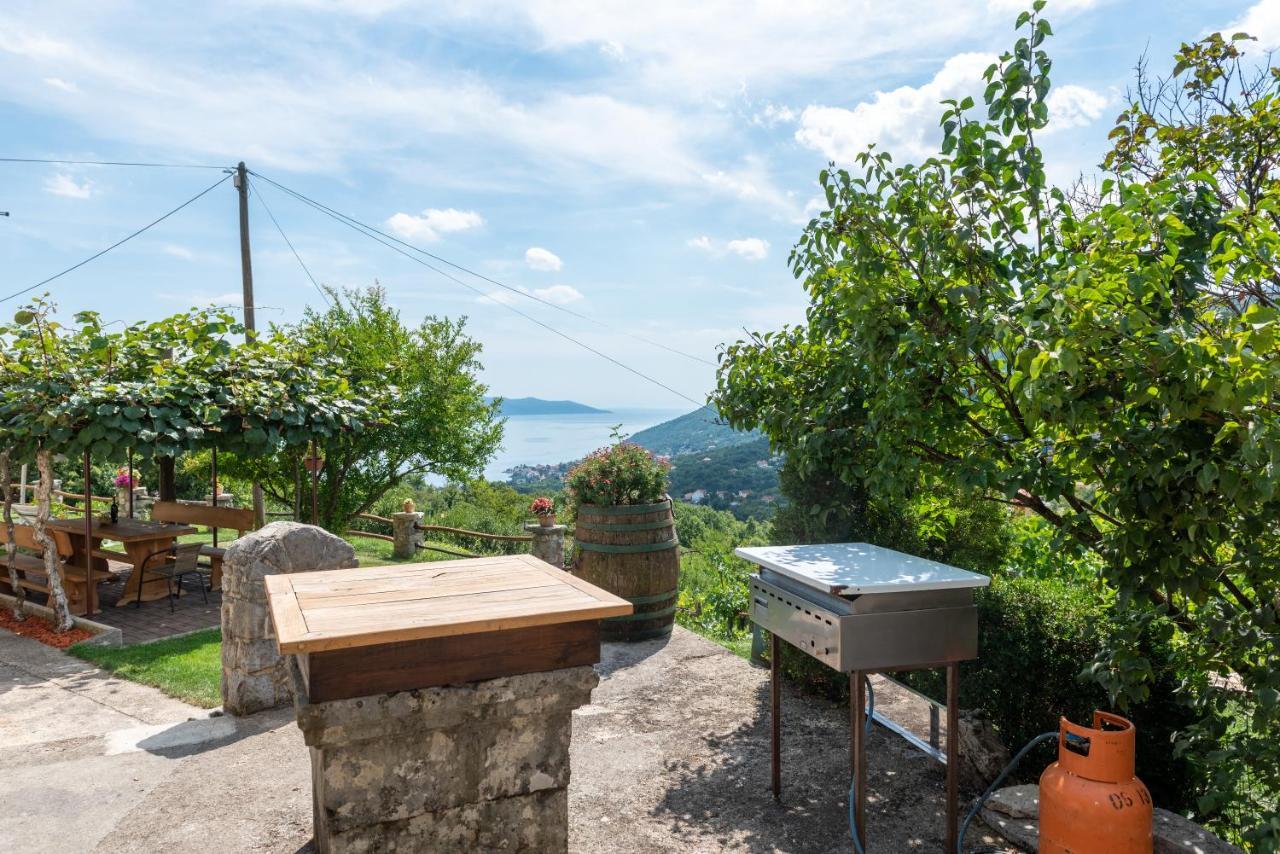 Veprinac Sea View Apartment With Garden Near Opatija מראה חיצוני תמונה