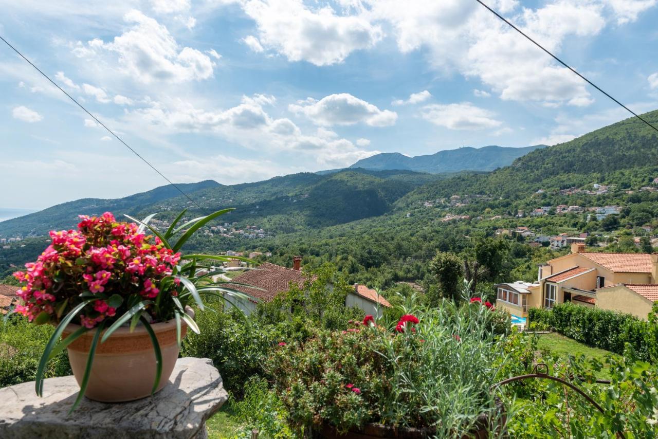 Veprinac Sea View Apartment With Garden Near Opatija מראה חיצוני תמונה