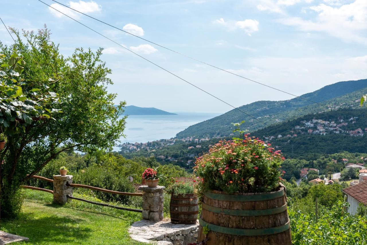 Veprinac Sea View Apartment With Garden Near Opatija מראה חיצוני תמונה