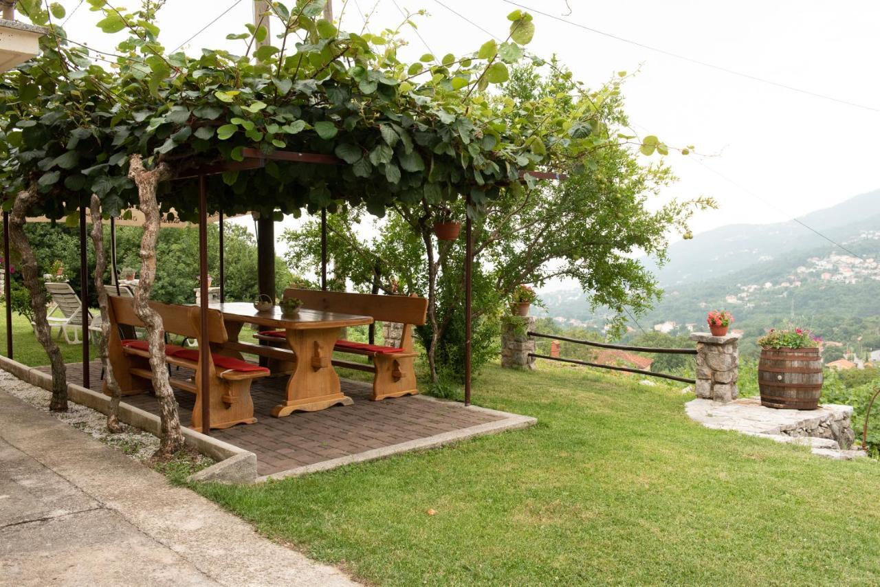 Veprinac Sea View Apartment With Garden Near Opatija מראה חיצוני תמונה