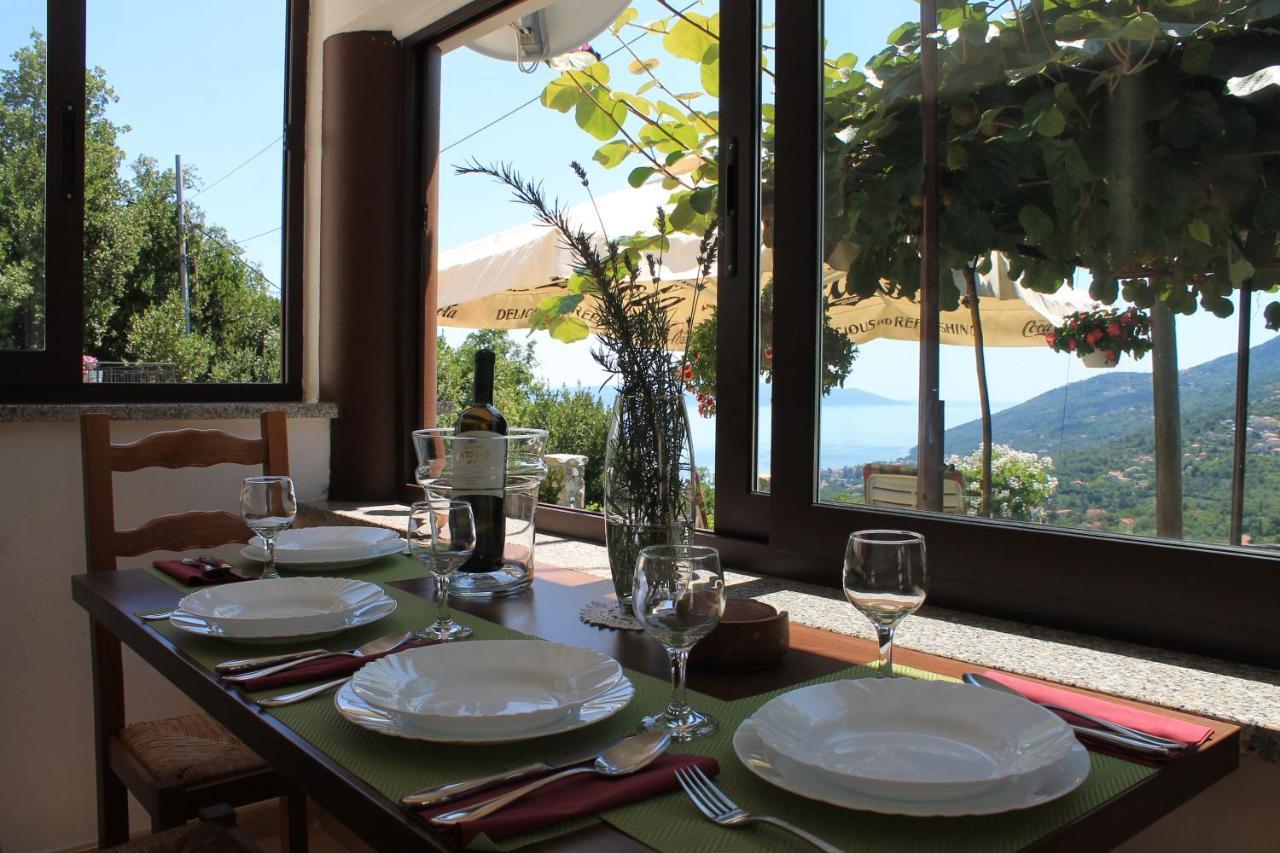 Veprinac Sea View Apartment With Garden Near Opatija מראה חיצוני תמונה